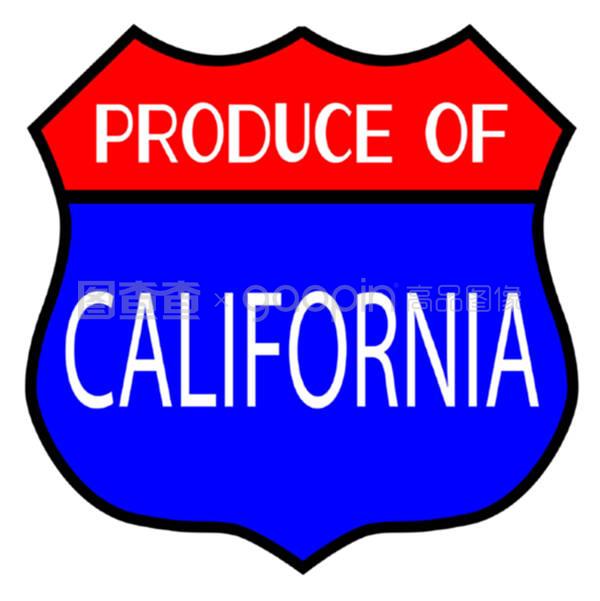 加利福尼亚的农产品